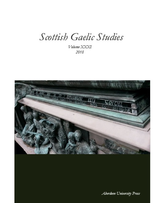 Scottish Gaelic Studies issue