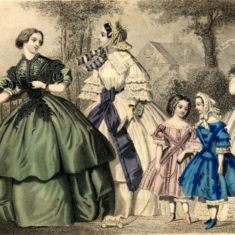 Cultivating creations: Gardens and fashion of the Victorian period