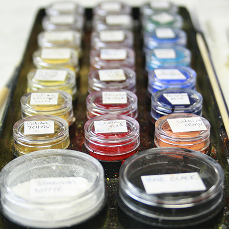 Paint pots