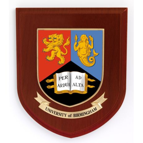 Heraldic University Crest Shield