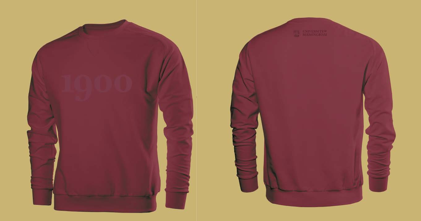 University of Birmingham Sweatshirt – ‘1900’ date