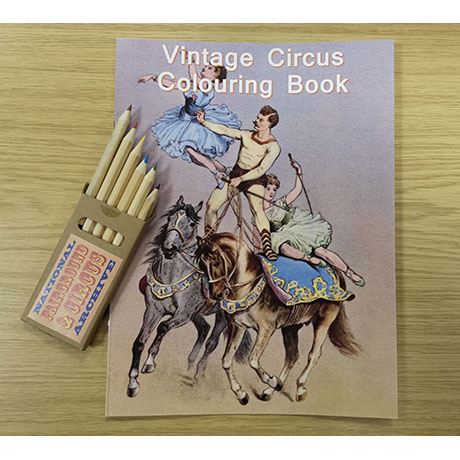 Colouring Book and Pencil Crayons