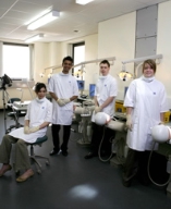 Students from the School of Clinical Dentistry