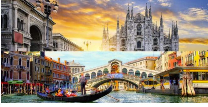 Milan and Venice combined