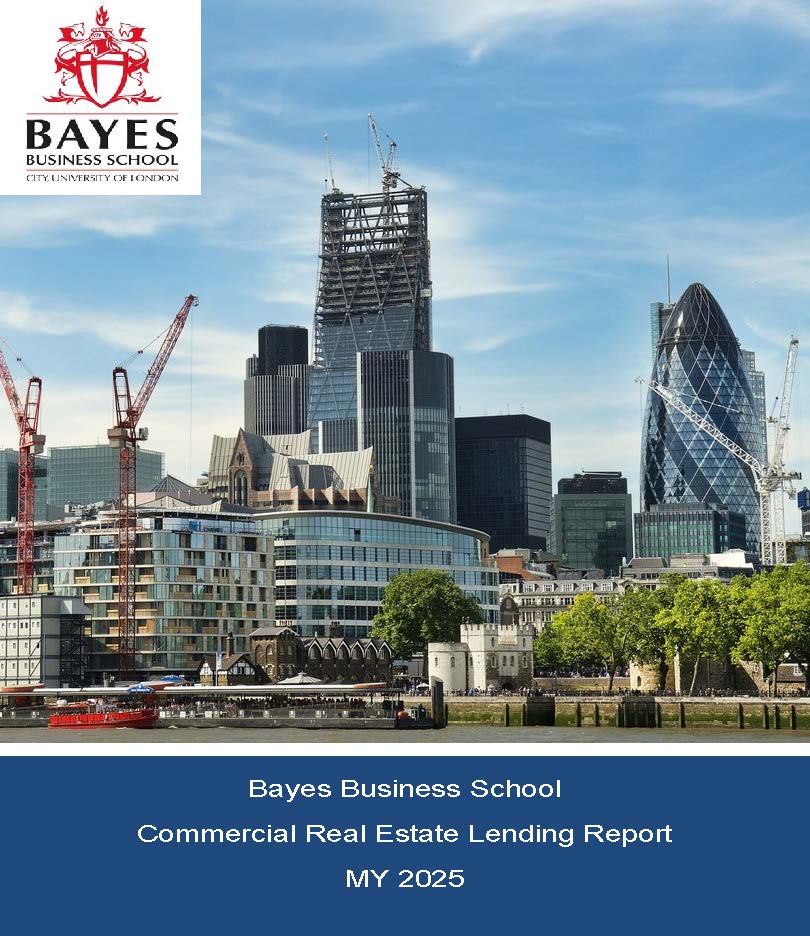 London image with Bayes logo.