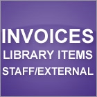 Library charges - staff/external