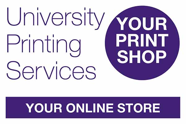 University of Portsmouth Printing services logo