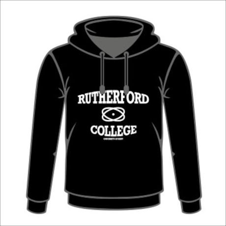 Rutherford College Black Pullover Hoodie