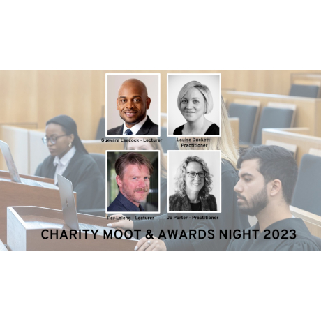 28th September 6pm: Charity Moot & Awards Evening Poster