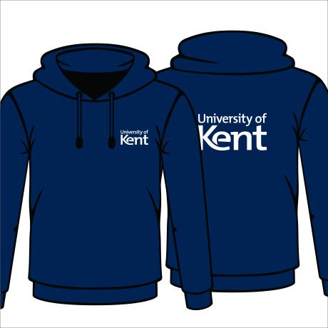 University of Kent Navy Pullover Hoodie