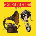 Cartoon style grammaphone along side amonkeys face in a light bulb - CD cover