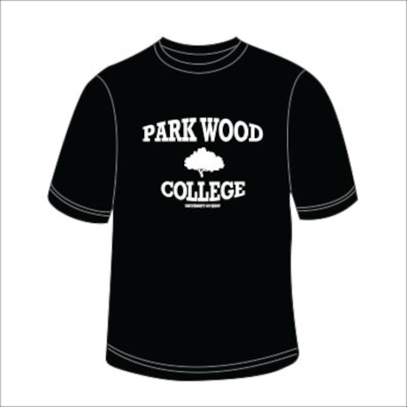 Parkwood College Black Crewneck T-Shirt