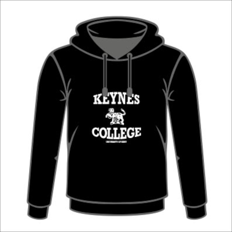 Keynes College Black Pullover Hoodie