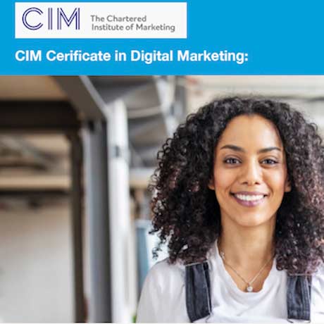 CIM certificate in Digital Marketing