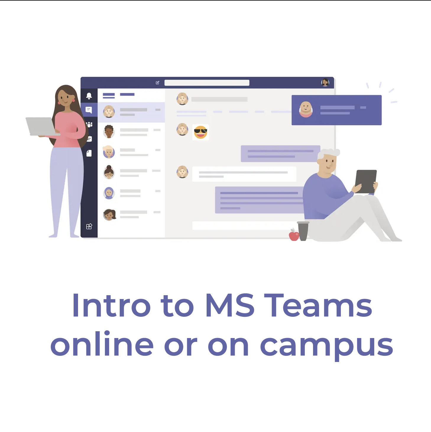 MS Teams - for online video calls, messaging and collaboration