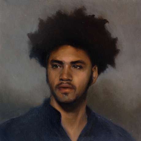 Portrait oil painting