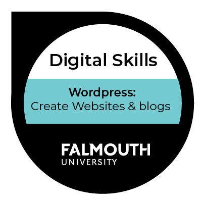 DS Wordpress course badge