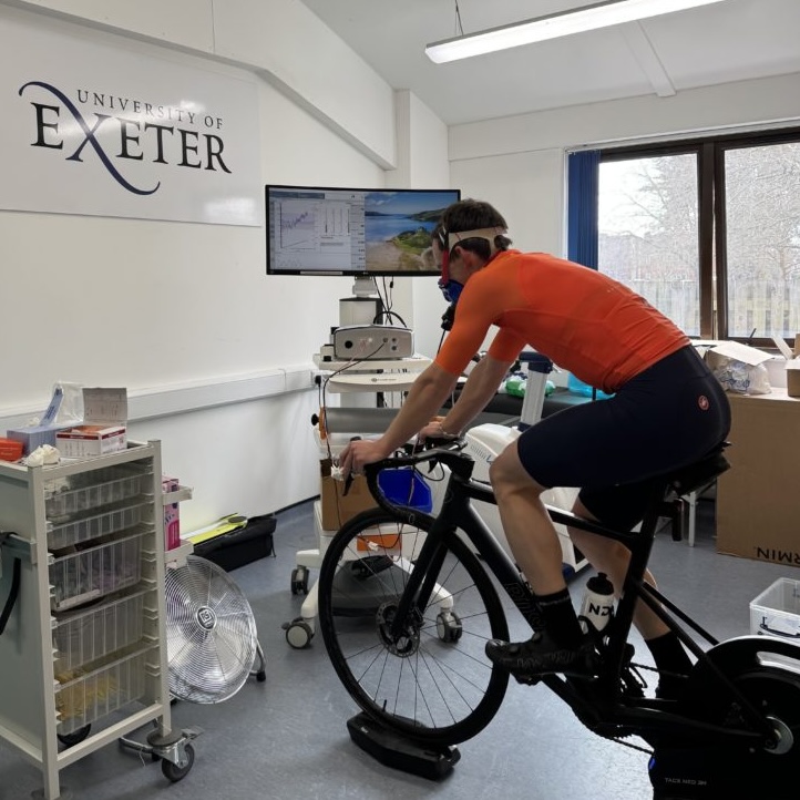 Image of man cycling
