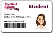 Student SHU Card