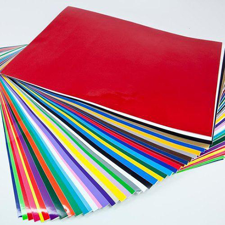 Vinyl Sheets in Various Colours