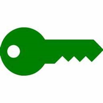 h block green key