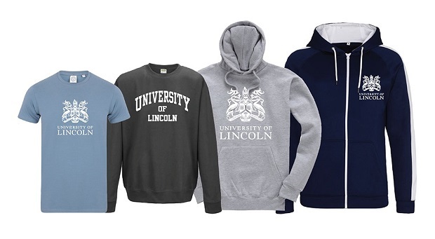University of Lincoln Branded Clothing