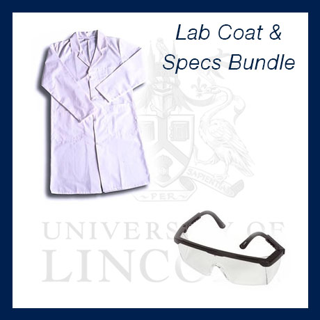 Lab Coat & Safety Specs Bundl