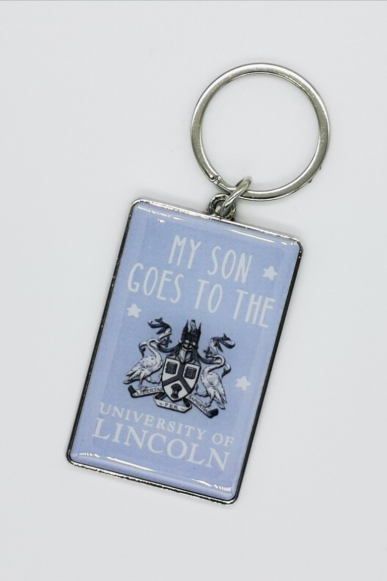 ‘My Son goes to the University of Lincoln’ Keyring
