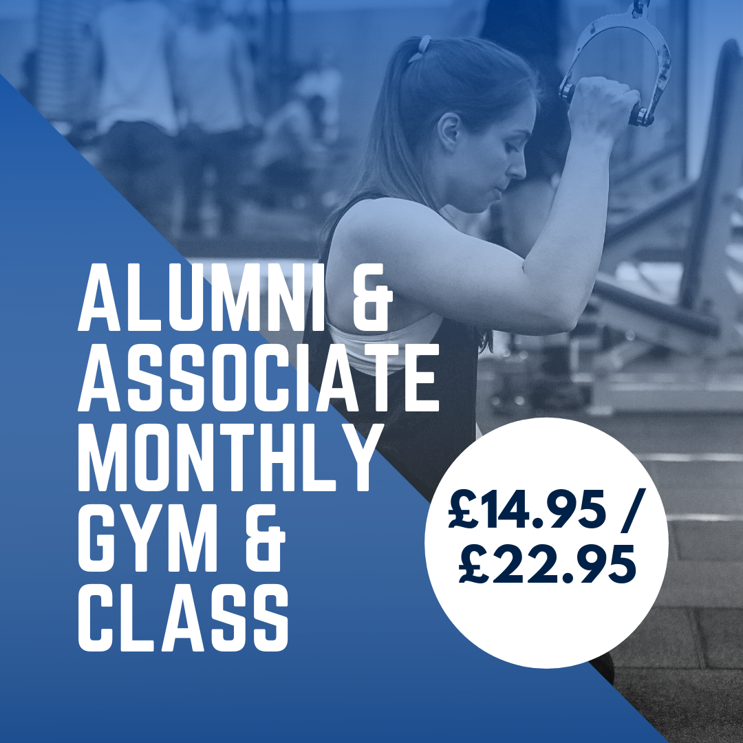Alumni & Associate Monthly Gym & Class Membership