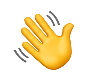 waving emoji
