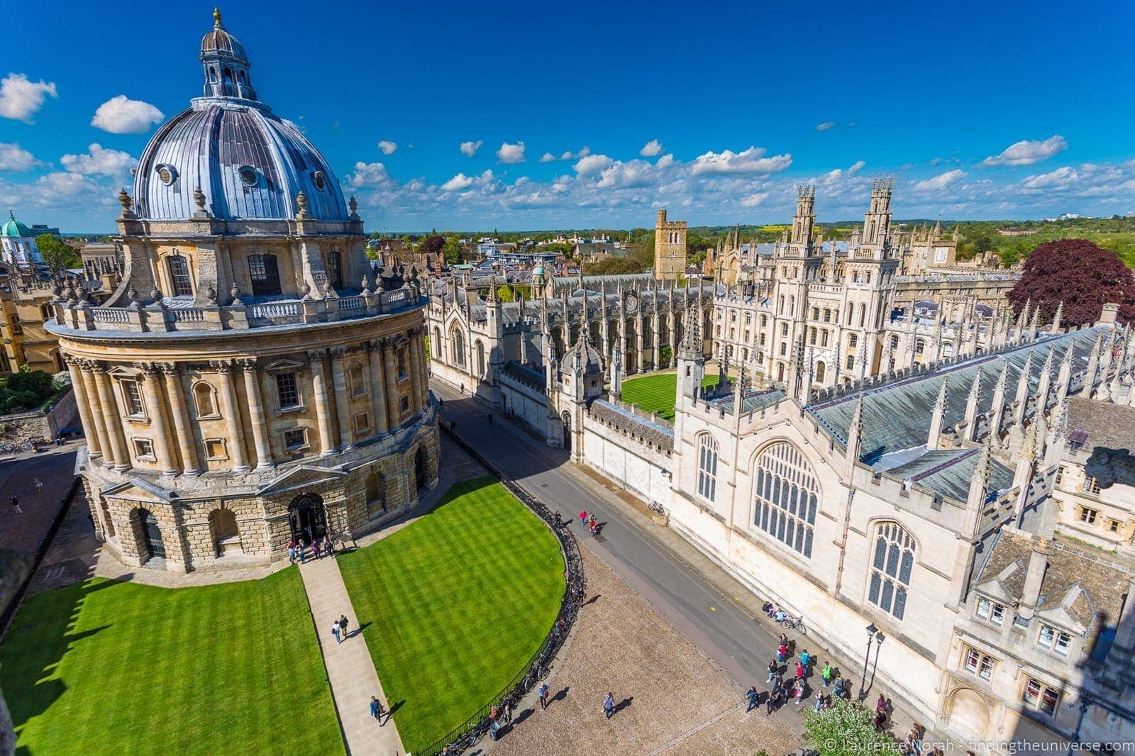 Pic of Oxford spires.