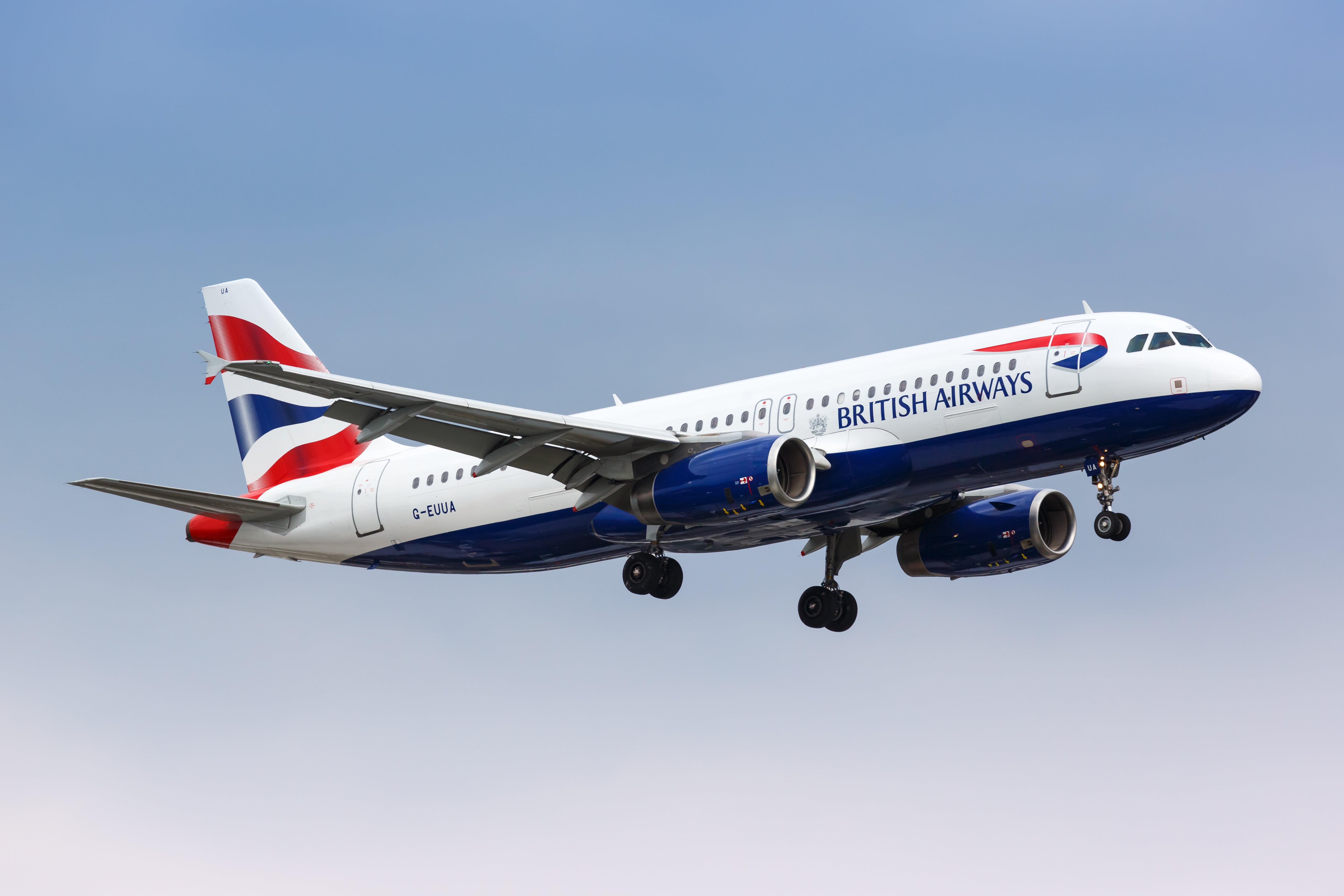 A British Airways plane