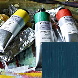 Spectrum Studio Oil Paint Viridian Green, 225ml