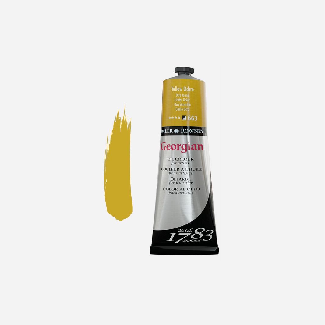 Studio Oil Paint Yellow Ochre, 225ml