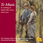 CD cover: 'To Music' (Regent Records, 2007)