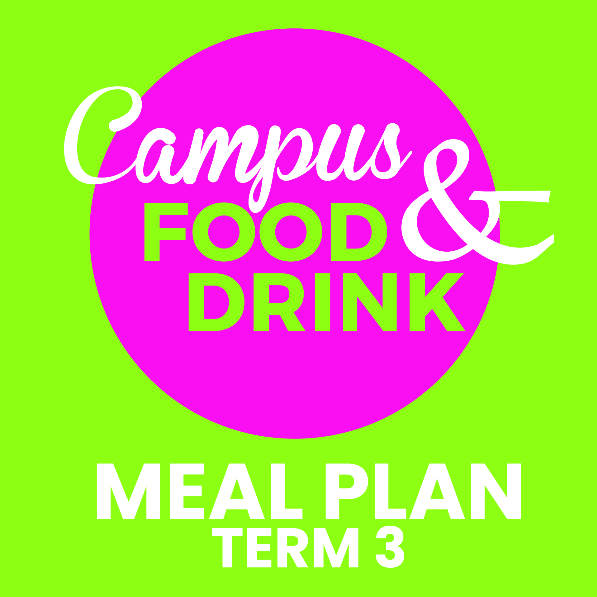 Meal Plan Term 3