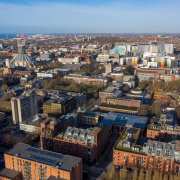 Campus ariel photograph