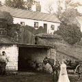 Burton Village vintage image