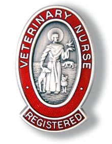 RCVS Registered Veterinary Nurse badge