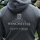Class of 2020 hoodie - grey
