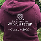Class of 2020 hoodie - claret red