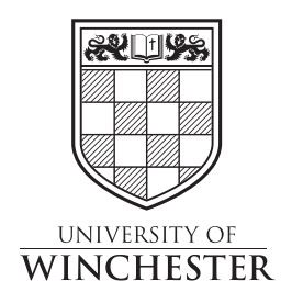 Online and face-to-face at the University of Winchester and approved offsite locations