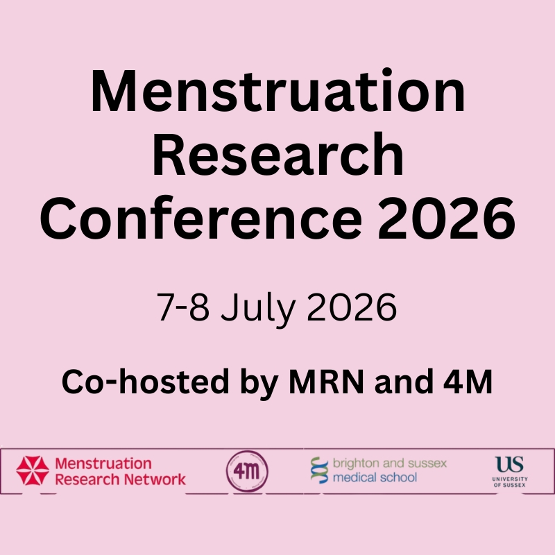 Tickets to the Menstruation Research Conference 2026 (registration)