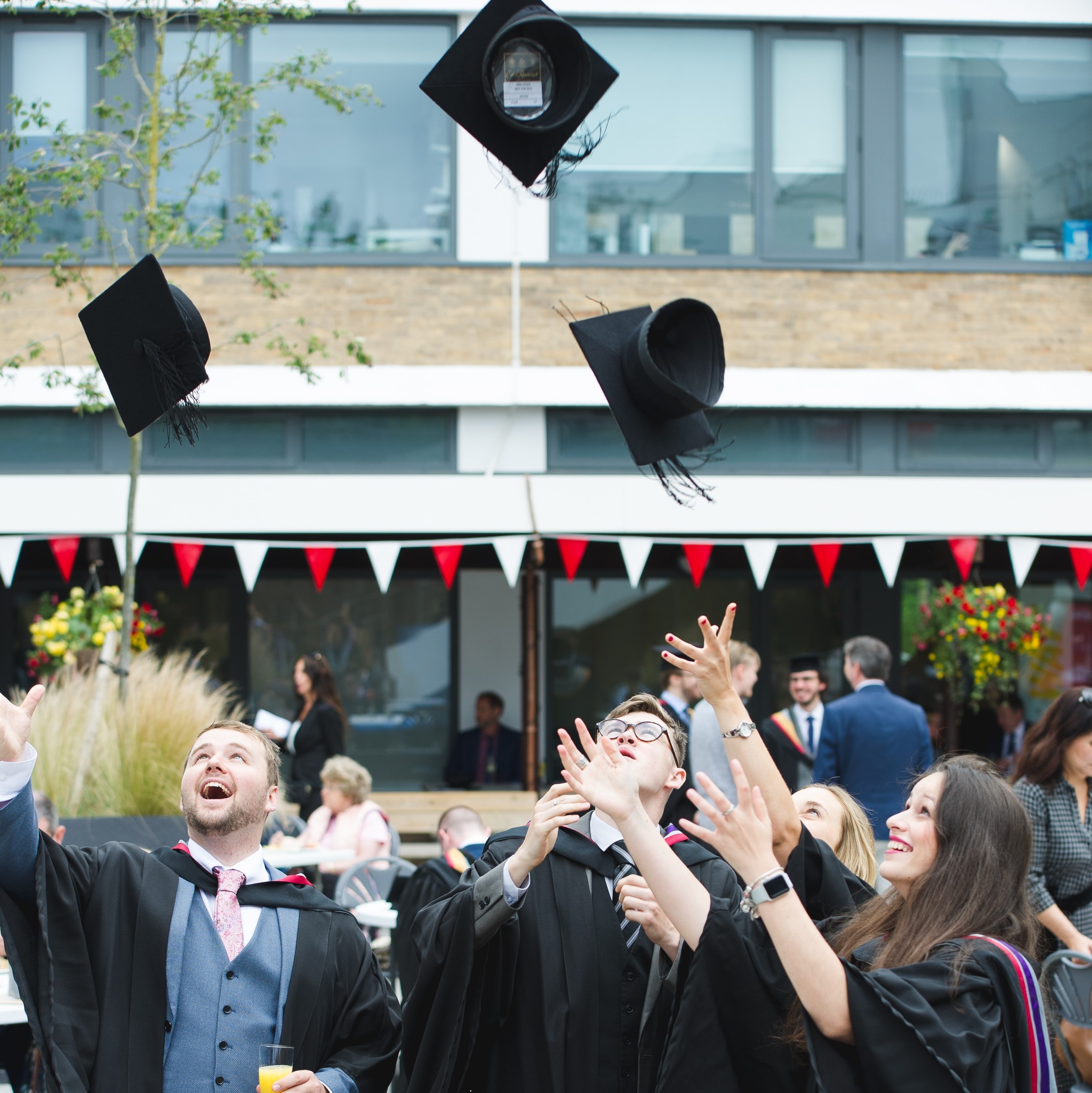 Bowland Graduation Celebrations. Monday 15 July 2024. 1.00pm - 2.30pm **For Students graduating in the 4.30pm ceremony**