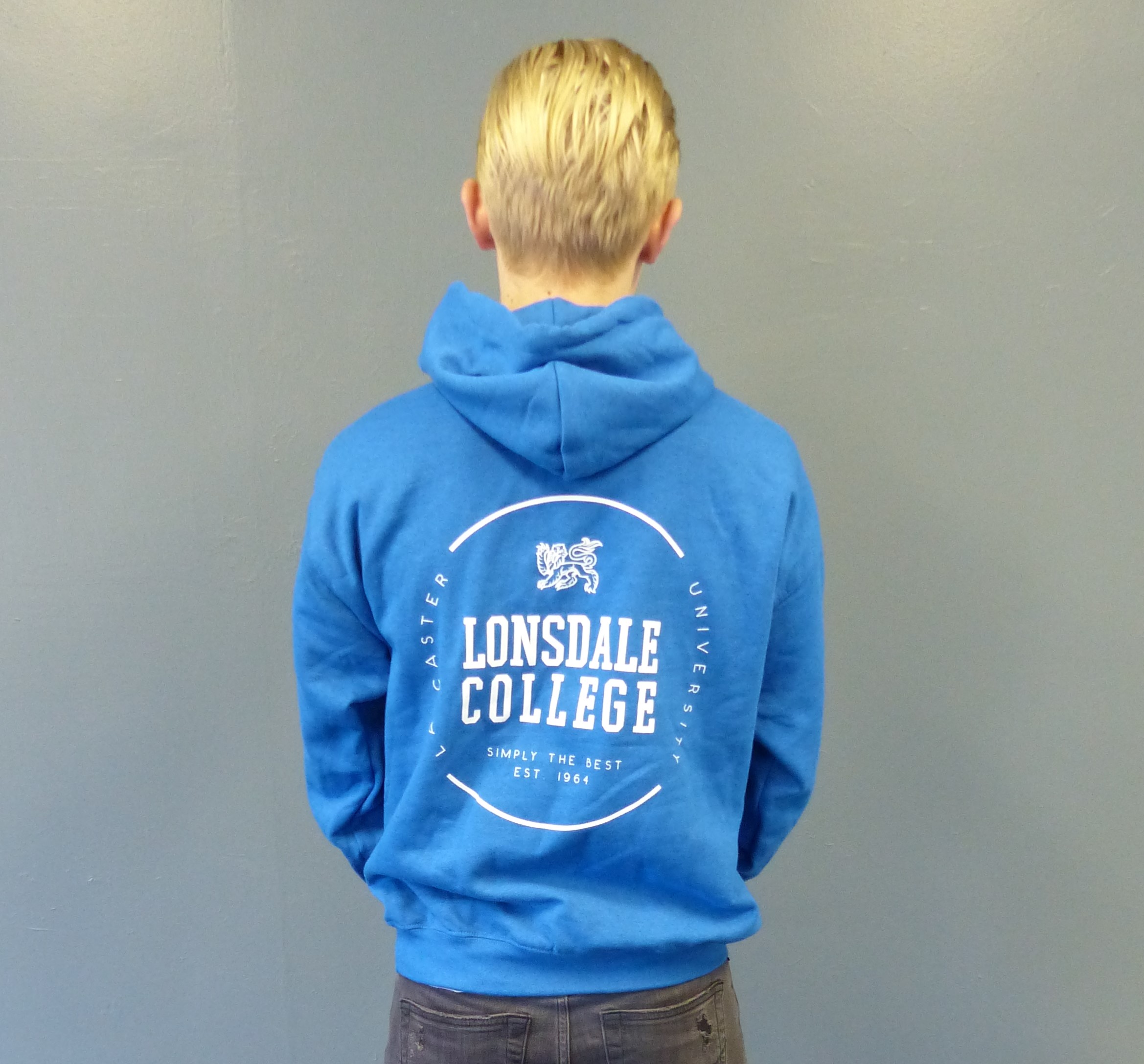 Lonsdale College Hoodie (TURQUOISE)