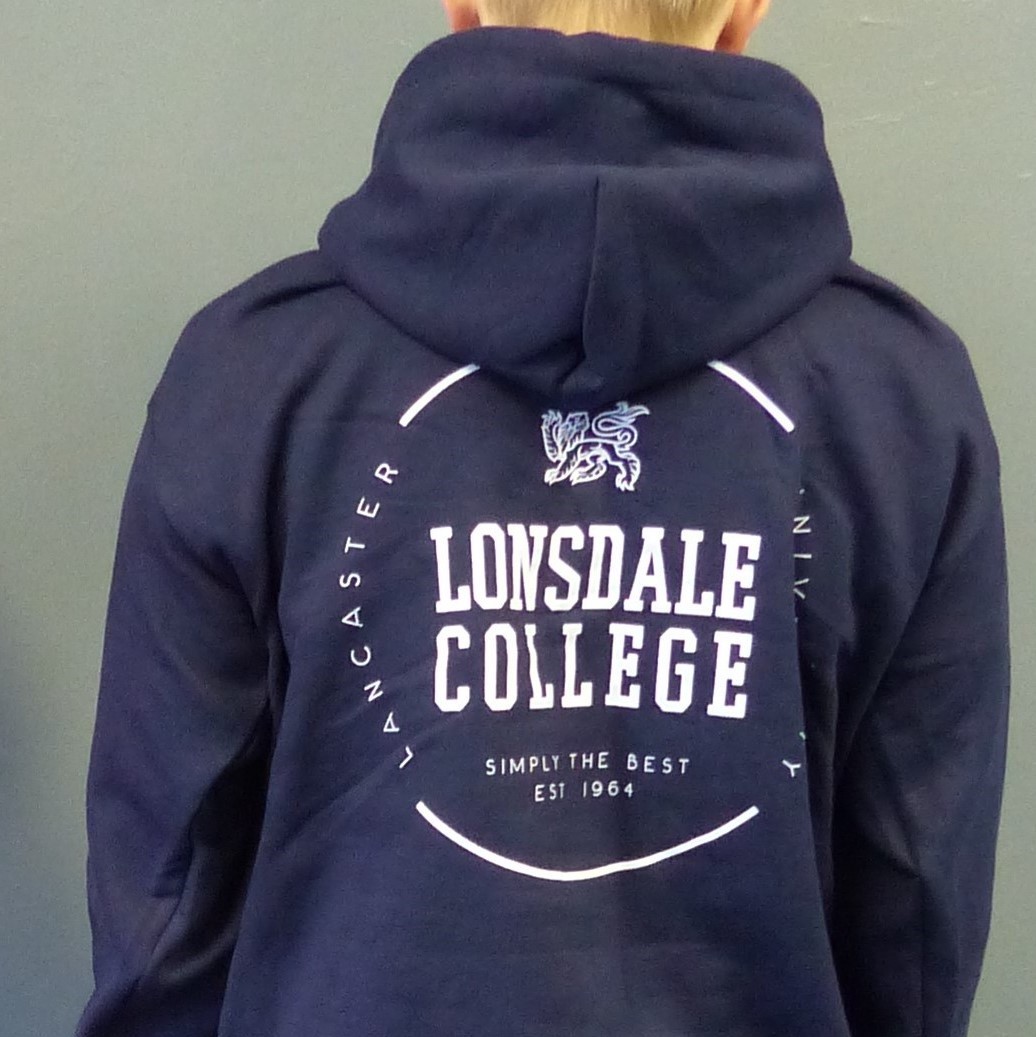 Lonsdale College Hoodie (NAVY)