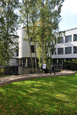exterior of UEA Queen's Buliding