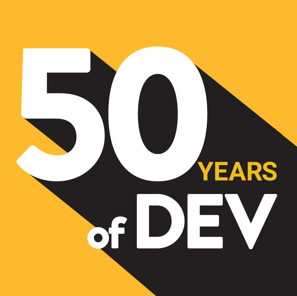 Logo of 50th Years of DEV