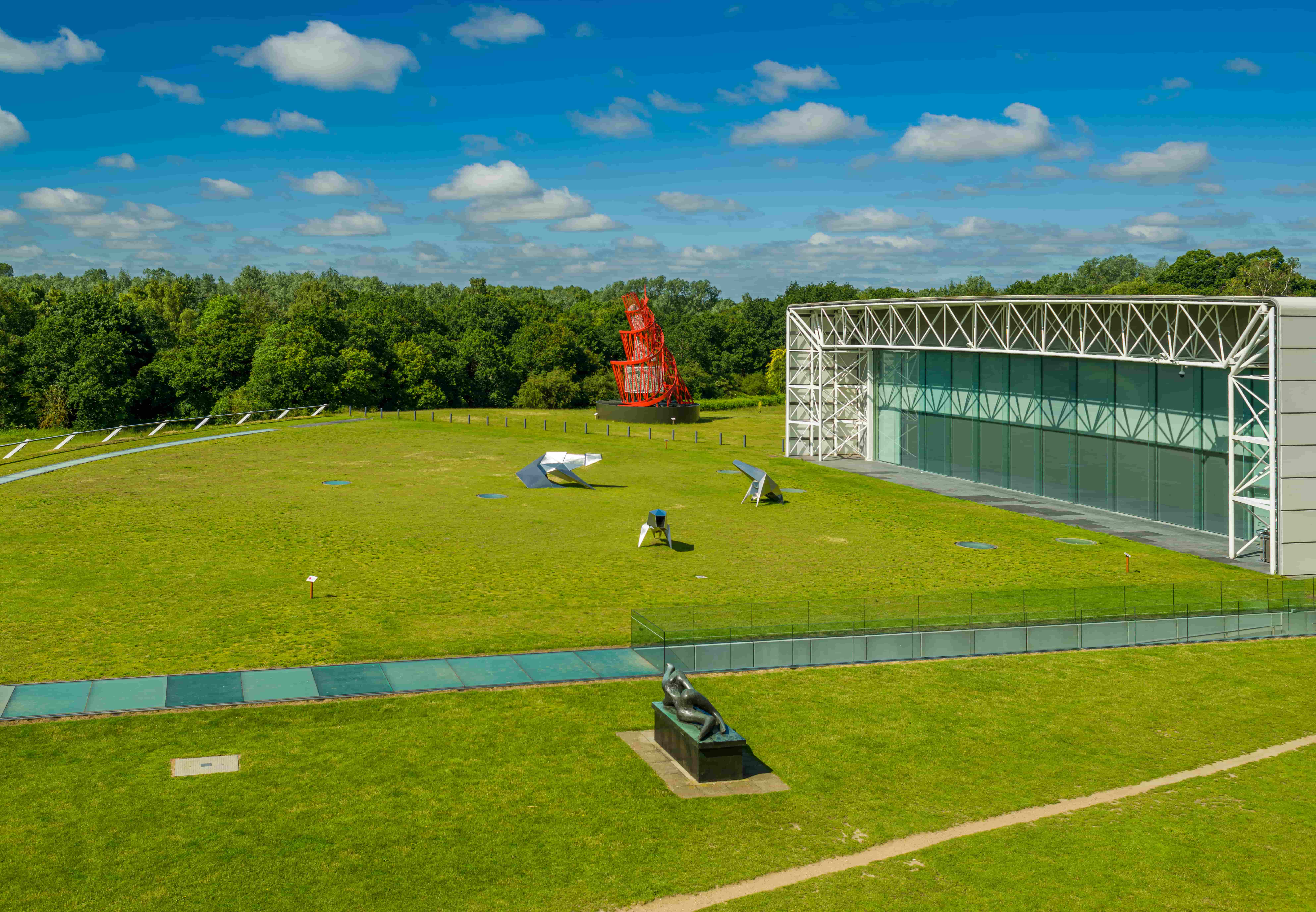 Sculpture Park Aerial View, Photo Andy Crouch