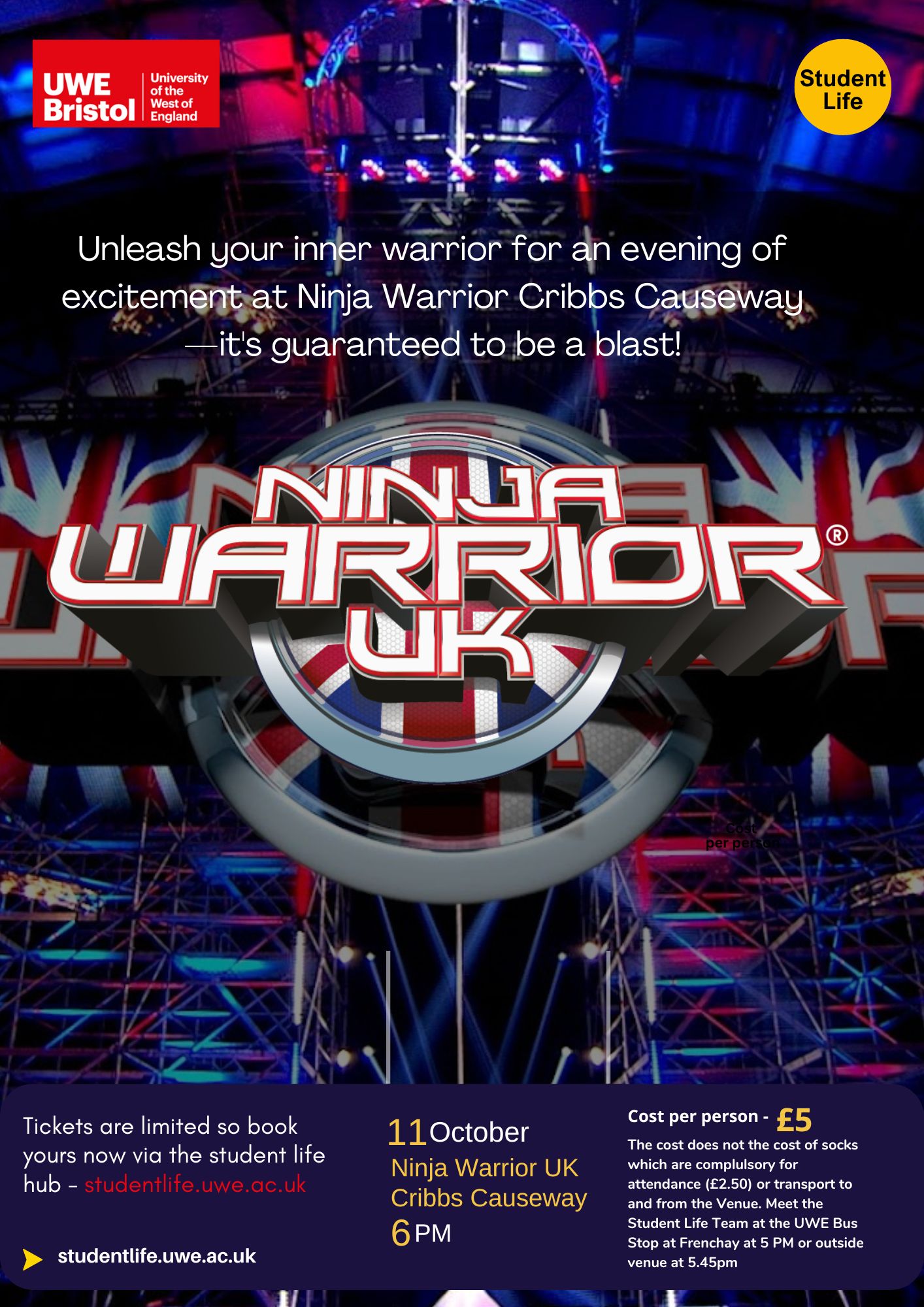 Ninja Warrior UK - 11th Oct 2024